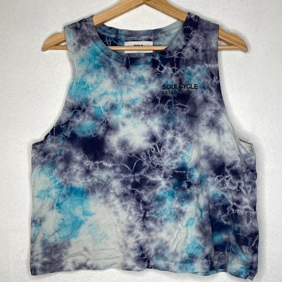 SOUL CYCLE TIE DYE SHIRT SIZE LARGE - Picture 1 of 5